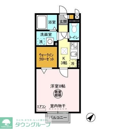 リトルアイランドの物件間取画像